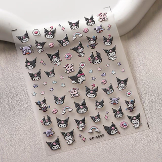 [Meow.Sensei] Iron New Craft ญี่ปุ่นน่ารักการ์ตูนบาง Tough สติ๊กเกอร์ติดเล็บ pro Frosted บางโปร่งใสกาวสติ๊กเกอร์ติดเล็บ DP388