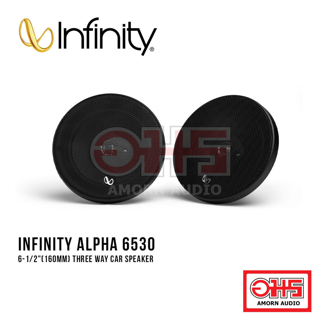 INFINITY ALPHA 6530 | 6-1/2"(160mm) Three Way Car Speaker | AMORN AUDIO