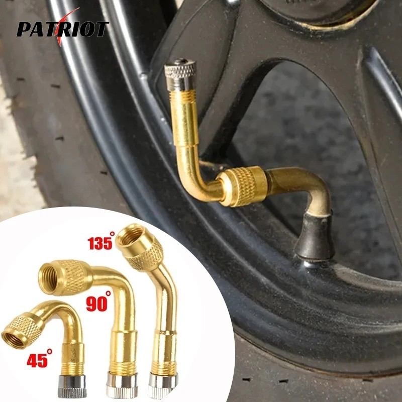 [PATRIO] รถ Tyre วาล์วอัตราเงินเฟ้อท่อขยาย 45/90/135 องศาอะแดปเตอร์ Universal รถจักรยานยนต์จักรยาน Tyre วาล์วเชื่อมต่ออุปกรณ์เสริม