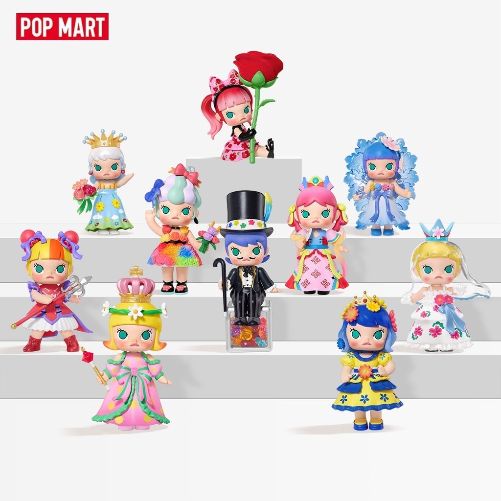 Pop MART Molly × Mika Ninagawa Flower Dreaming Series กล ่ องตาบอดของเล ่ นกล ่ องลึกลับ