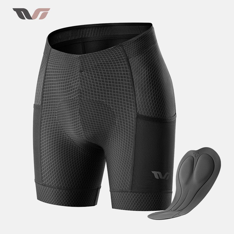TVI Rockbros ผู้หญิงขี่จักรยานกางเกงขาสั้นกันกระแทก Breathable Elastici ขี่กางเกงหญิงยืดหยุ่นสบายขี่จักรยาน Bib กางเกงขี่เสื้อผ้า