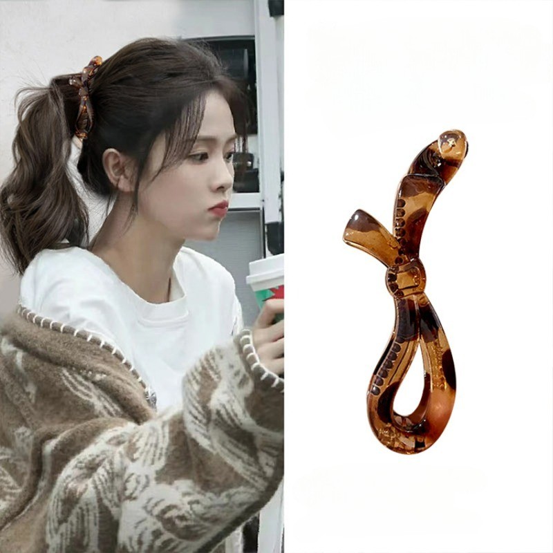 เกาหลี Bowknot Twist Grips Hairpin Hairclips อุปกรณ ์ เสริมผมสําหรับสาวน ่ ารัก