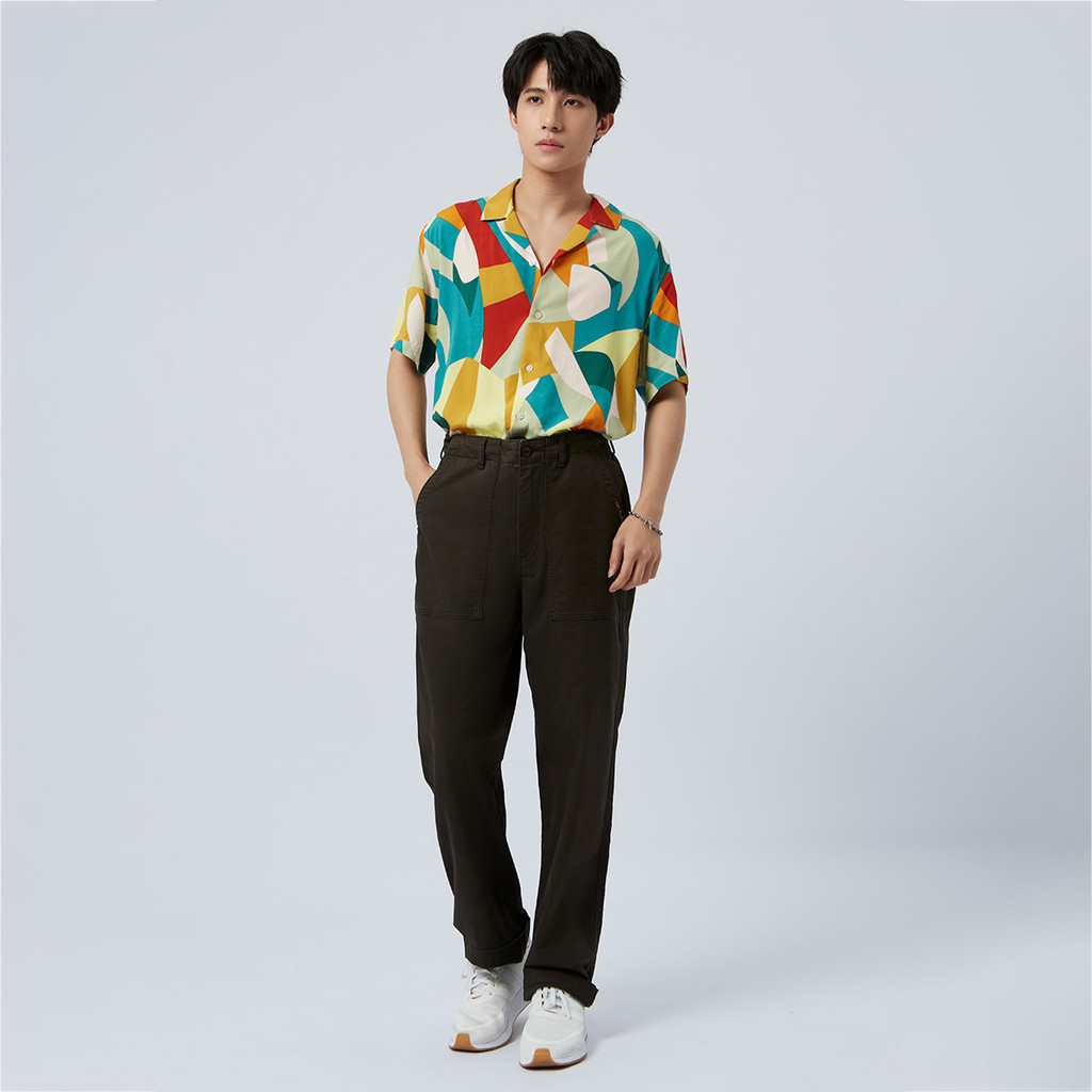 ESP กางเกงคาร์เพนเตอร์ทรงหลวม ผู้ชาย | Carpenter Pants | 03923