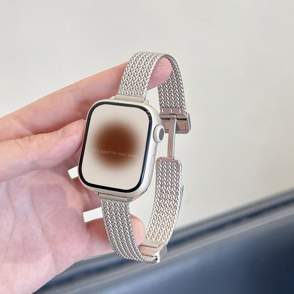 Magnetic Folding Loop Band สําหรับ Huawei Watch Fit 5 Fit 4 Fit 3 Fit 5 Pro อุปกรณ์เสริมสายรัดโลหะสแตนเลสเข็มขัดแม่เหล็กสําหรับ huawei fit3 Band