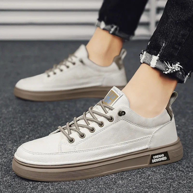 2024 Mens Casual รองเท้ากลางแจ้งขับรถเทนนิส Luxury Running รองเท้าผ้าใบแพลตฟอร์มหนัง Chefs Loafers แฟชั่นฤดูร้อนรองเท้าผ้าใบ