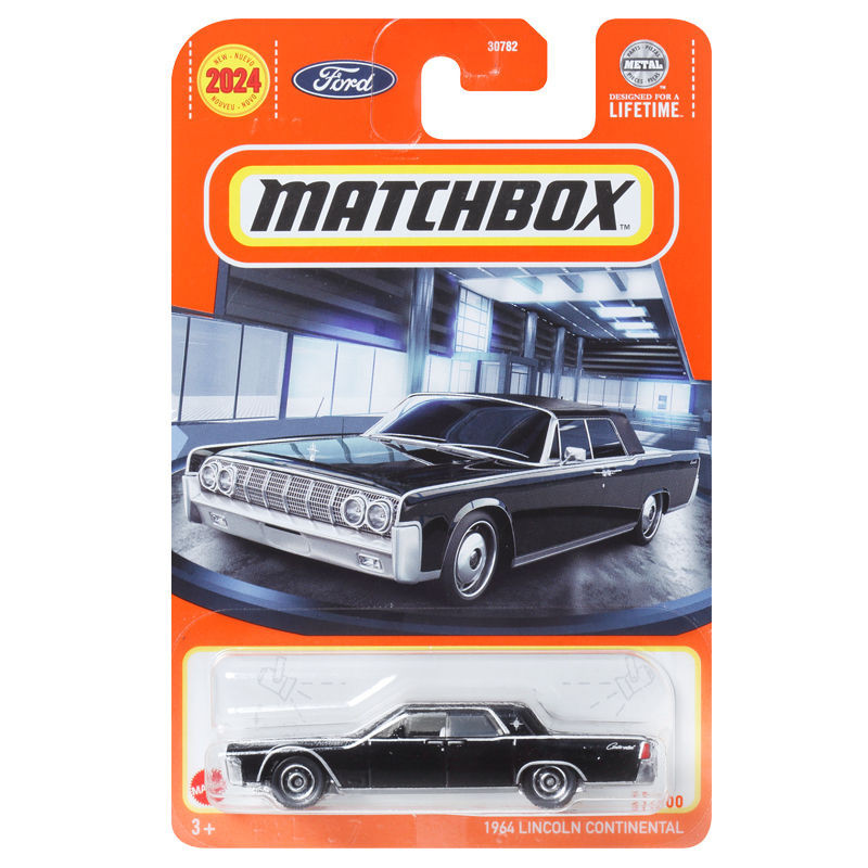 [ของขวัญทํามือ] Matchbox MATCHBOX รถรุ่นโลหะผสมรถของเล่นเด็ก 1964 Lincoln แผ่นดินใหญ่ CONTINENTAL