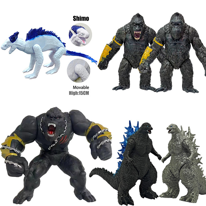 Godzilla X Kong 2 New Empire Godzilla 2024 King Kong Action Figure ของเล่นสะสมของเล่นเด็ก