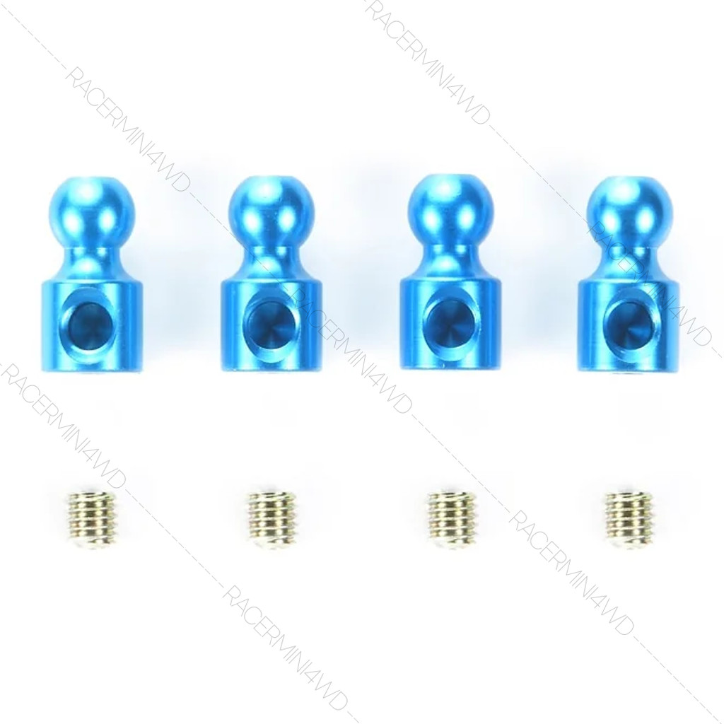 TAMIYA 53644 Aluminum Stabilizer End (Blue) ชุดแต่งรถบังคับทามิย่าแท้