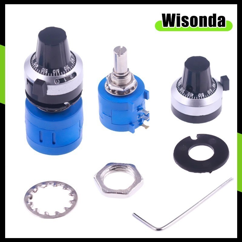 3590s-2-103l 103 102 104 503 3590S 10K 1K 100K 50K ohmPrecision Multiturn Potentiometer 10 แหวนตัวต้