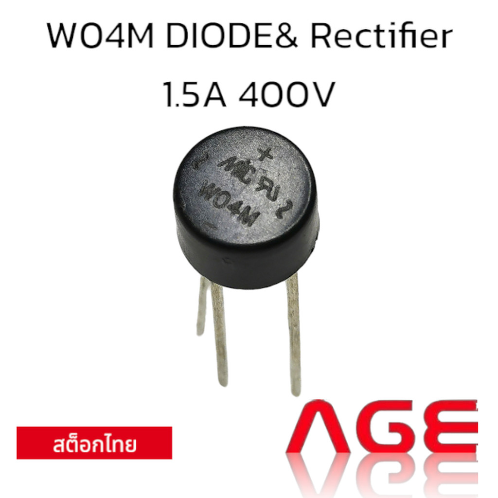 W04M,W04-M-MIC DIODE& Rectifier 1.5A 400V