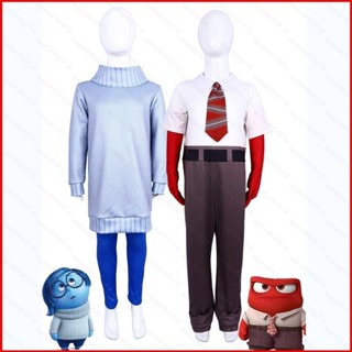 Ys Inside Out 2 Joy Disgust Anger Fear Sadness dress coat คอ…