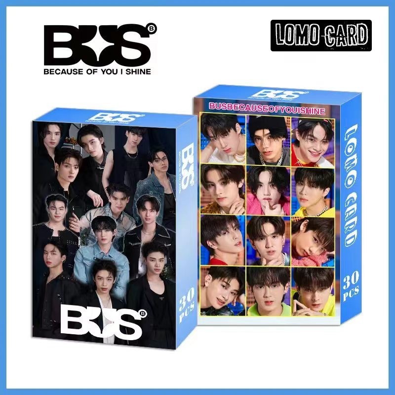 30pcs BUS Photocards 4EVE DICE PROXIE Winny satang We Are faye yoko Blank Lomo Cards Thai Star Postcards