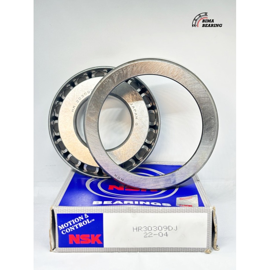 แบริ่งเพลา Pinion ขนาดเล็ก Canter PS120 PS125 NKR 71 Rino 30309D Nsk JAPAN Lahar Laher 30309 D Ori