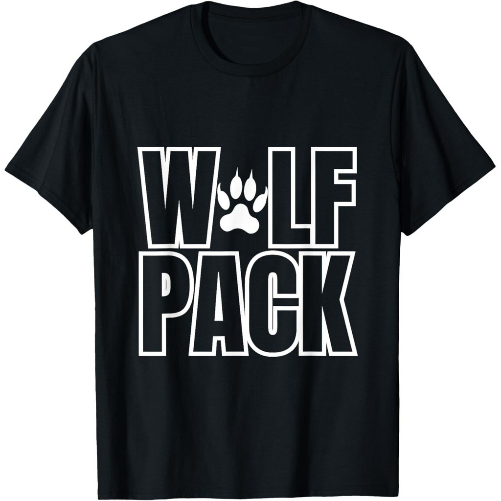 เสื้อยืดทีมกีฬา Wolf Pack ใหม่ล่าสุด