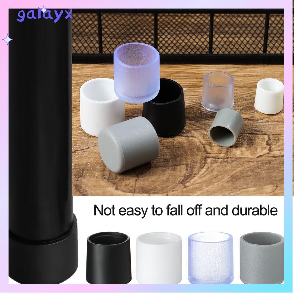 กาแลคซ์ 10ชิ้น/เซ็ตเฟอร์นิเจอร์ฟุตรอบด้านล่างถ้วยชั้นป้องกันถุงเท้าพลาสติกท่อปก