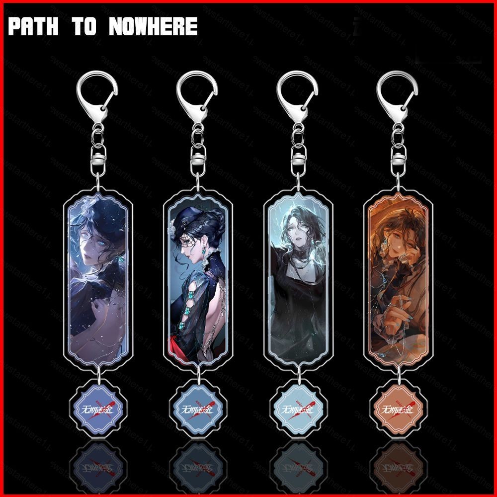 Jason Path to Nowhere พวงกุญแจอะคริลิคสองด้านกระเป๋าเป้สะพายหลังจี้กระเป๋าอุปกรณ์เสริมอะนิเมะ Periph