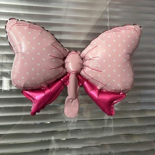 เราส่งของทุกวัน ตกแต่งวันเด็ก butterfly balloon บอล ลูน สี คานิวอล ลูก โป่ง รูป สัตว์ ของเล่นเด็ก มี 2 สี ขนาด 80*48cm