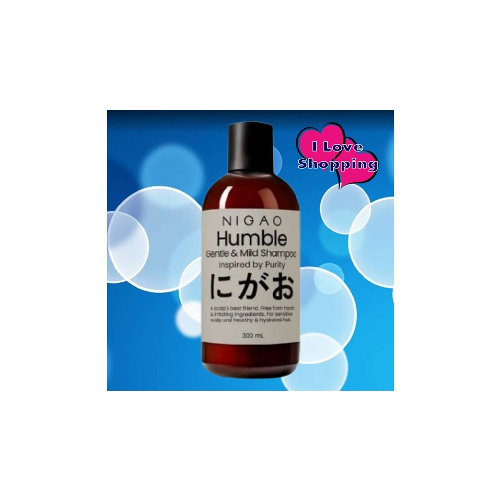 NIGAO Humble Gentle & Mild Shampoo 300 ml นิกาโอะ ฮัมเบิล เจนเทิล แอนด์ มายด์ แชมพู