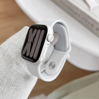 สายยางซิลิโคน for Smart Watch Ultra 3 2 IWatch Series 11 10 9 8 7 6 5 3 SE 45มม. 46มม. 44มม. 41มม. 40มม. 42มม. 38มม.