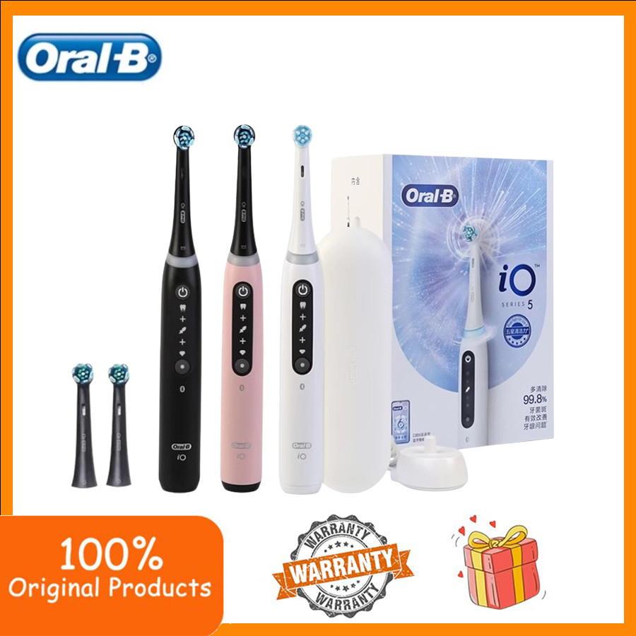 Oral B iO5 rechargeable toothbrush with pressure sensor and box