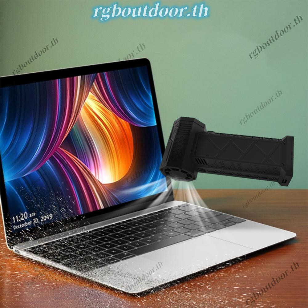 130000 Rpm USB ชาร์จ Mini Turbo Jet Fan Duct Fan สําหรับทําความสะอาดรถยนต์ Camping