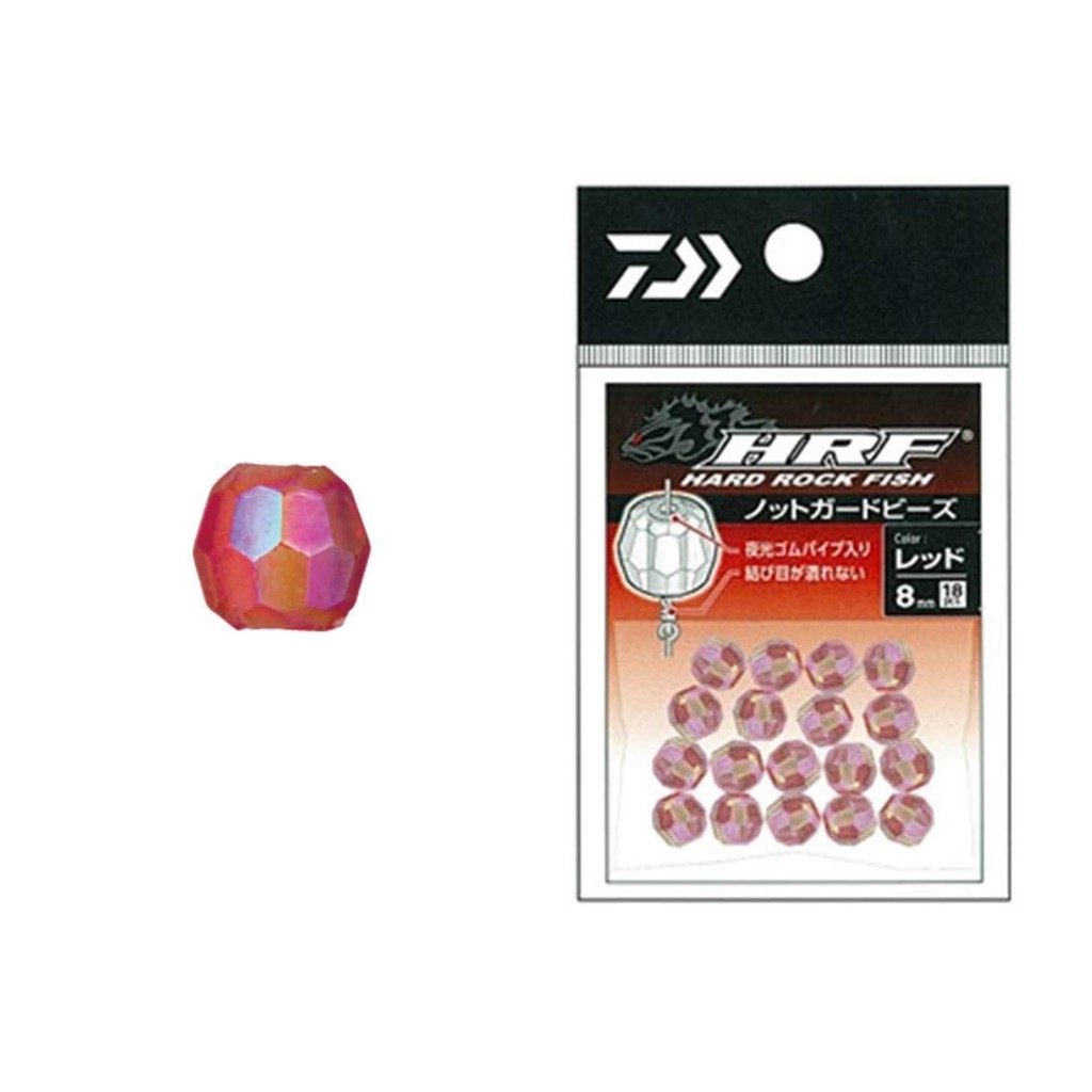 Daiwa Rockfish Beads HRF Knot Guard Beads HRF Red
