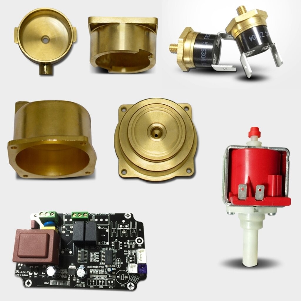 เครื่องชงกาแฟเอสเปรสโซ่ 2500W : หม้อต้มคู่ระบบทองเหลือง : พร้อมสูตรเปิดร้านกาแฟ - รูปที่ 5