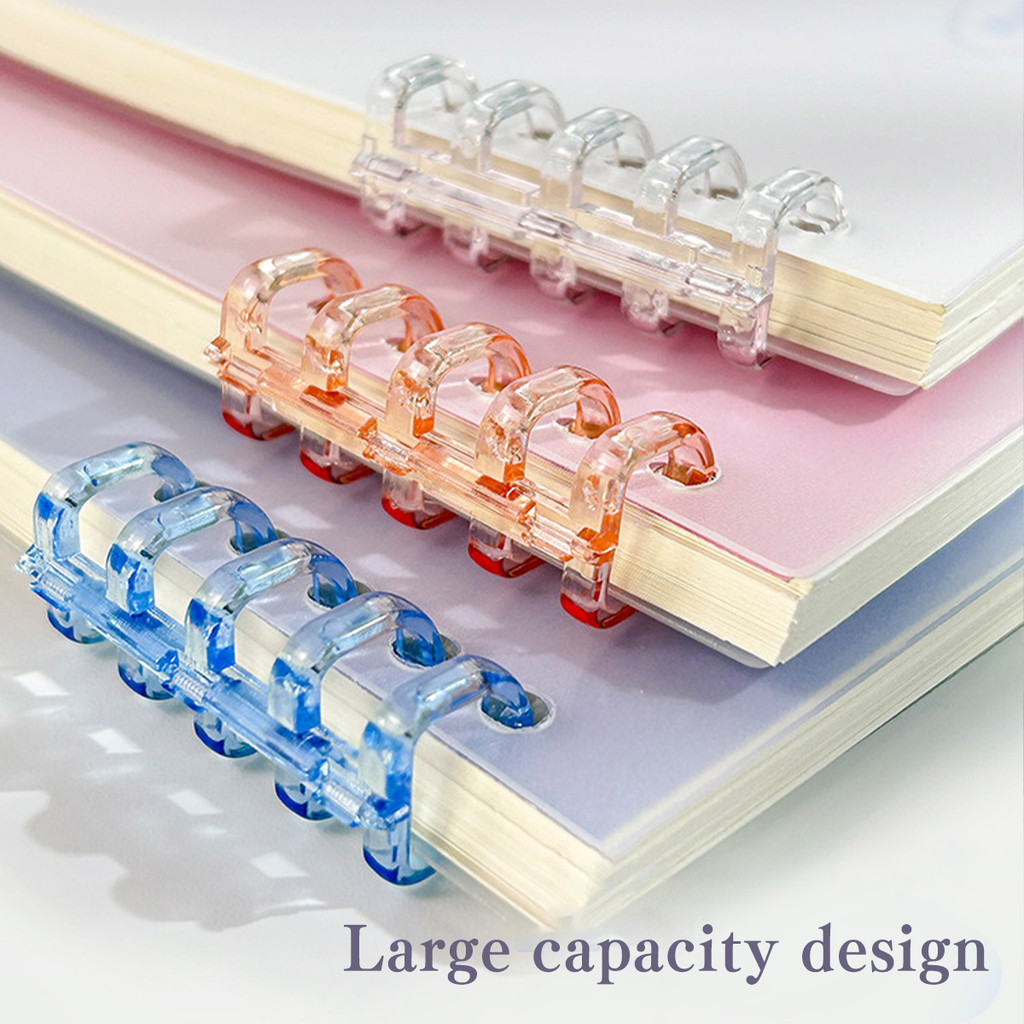 สมุดโน๊ตบุ๊คสมุดสันห่วงข้าง สมุดโน้ตบุ๊ก A5/B5   ไม่มีเส้น กระดาษสีถนอมสมุดสันห่วง สไตล์เกาหลี  อุปกรณ์การเรียน - รูปที่ 5