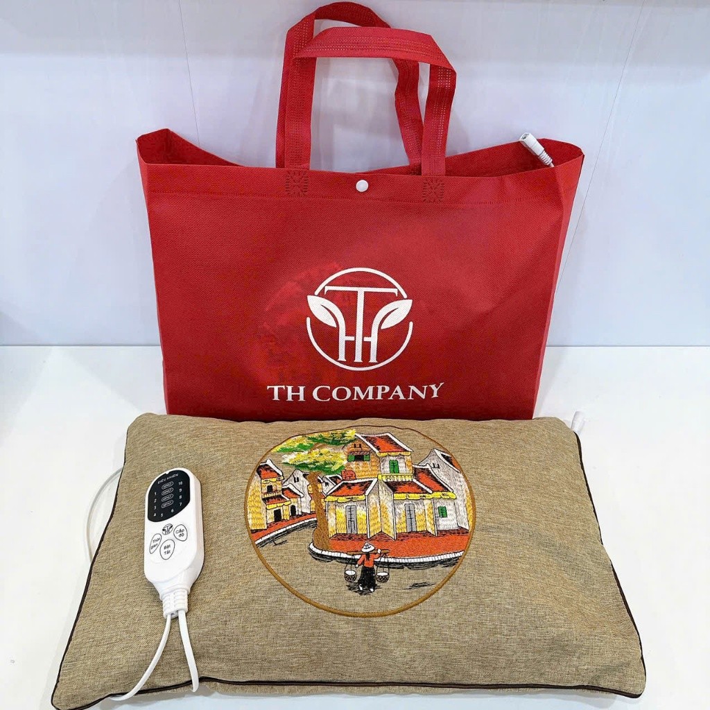 Class 1 Oriental Herbal Mugwort Pillow Herbal Mugwort หมอนทําความร้อนไฟฟ้า ช่วยลดความเครียดและนอนหลั