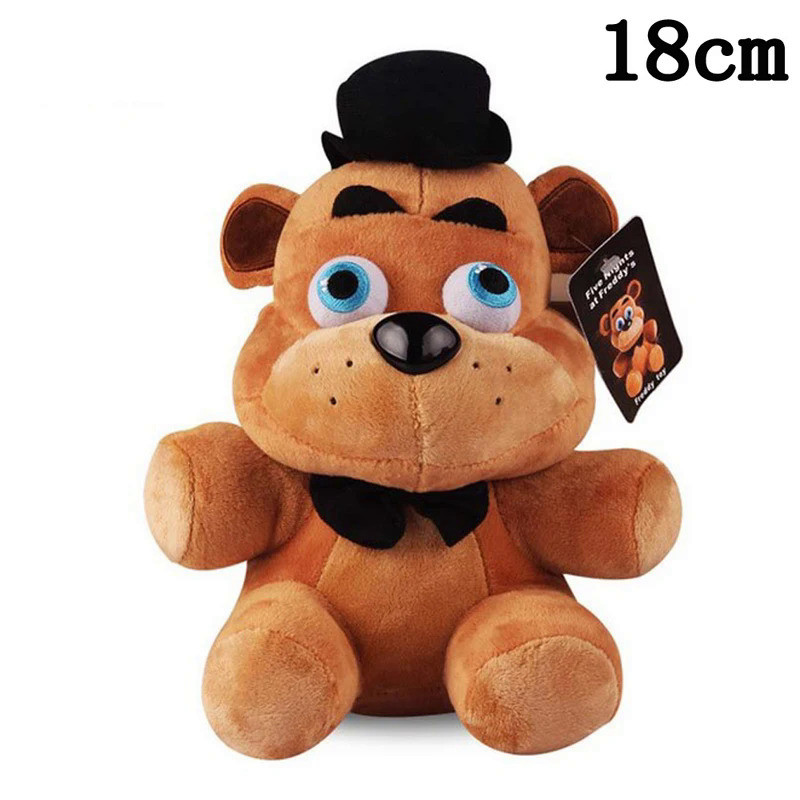 Five Night At Freddy Cute Fnaf Plush Toys Game Doll 18 CM Bonnie Bear Foxy Cartoon Stuffed Dolls Fre