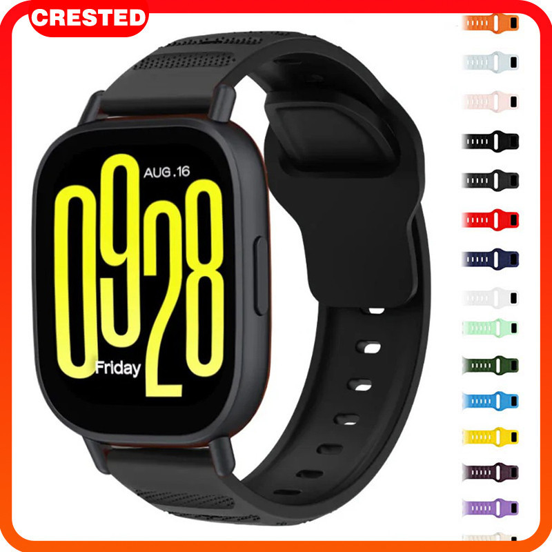 สายซิลิโคน 22/20 มม. for Redmi Watch 5 Active/5 LiteSamsung Galaxy Watch/Huawei Watch/Itel 011 12/Aolon/Amazfit/Garmin