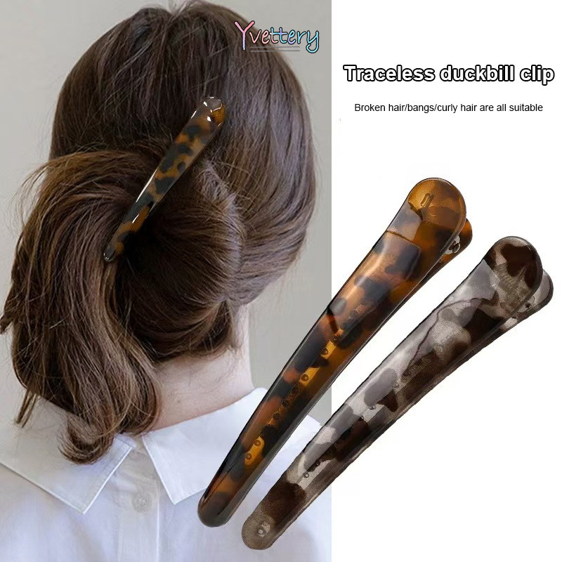 ร้านค้าไทย🌸อารมณ์, พิมพ์เสือดาว, คลิปปากเป็ด, แฟชั่น, สาว, คลิปหน้าม้า, ขนาดใหญ่, คลิปขอบCOD