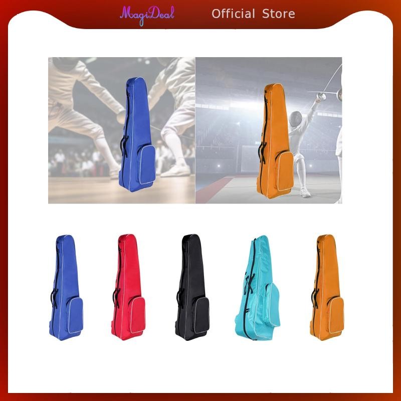 Magideal อุปกรณ์ฟันดาบ Carrier Bag พร้อมสายปรับได้สําหรับ