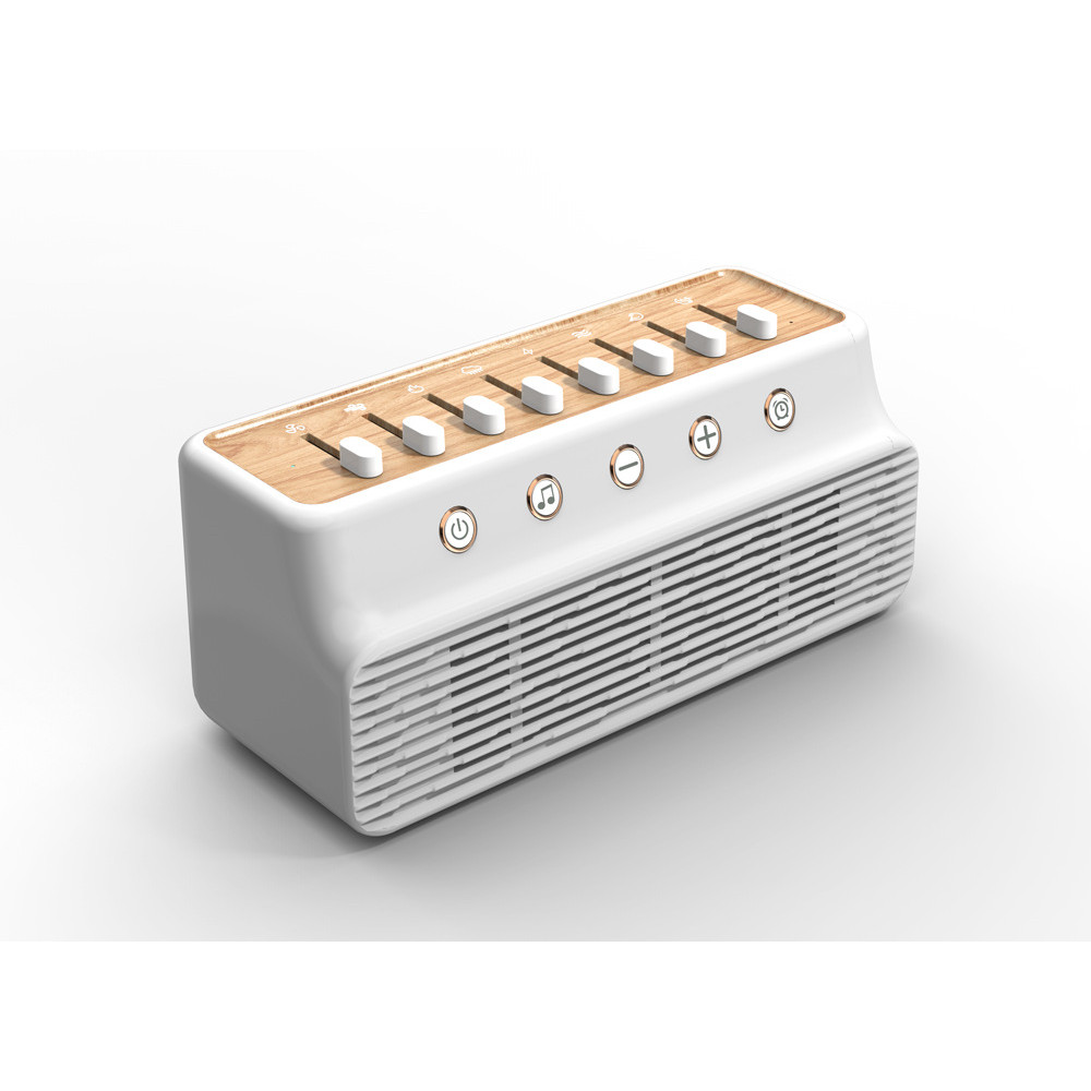 เสียงการนอนหลับฉากเสียงธรรมชาติลําโพงบลูทูธบล็อกเสียงบรรเทาความดันเสียงเสียงสีขาว