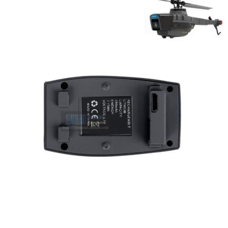 แบตเตอรี่ลิเธียม 3.7V 600mAh สำหรับ RC ERA C128 Sentry 4CH Flybarless RC Helicopter อะไหล่แท้