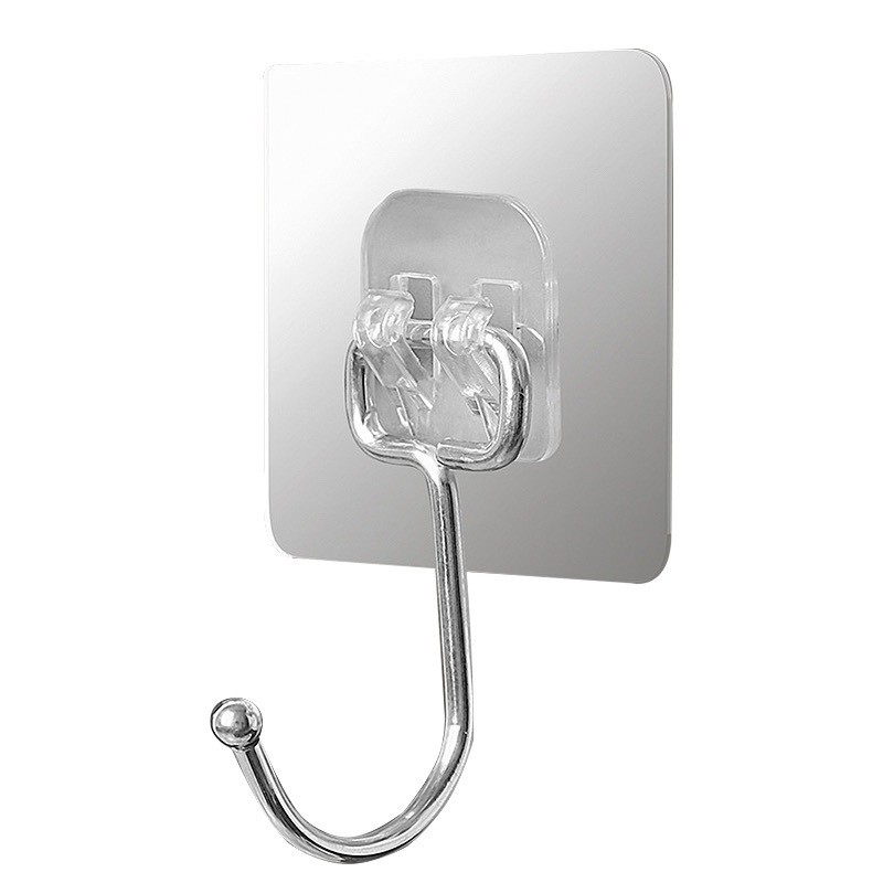 BLIVO ตะขอใหญ่ ซื้อ 10 แถม 2 รับน้ำหนักได้ 30kg ตะขอใหญ่ติดผนัง ตะขอแขวนผนัง ตะขอแขวนติดผนัง ตะขอติดผนัง - รูปที่ 6