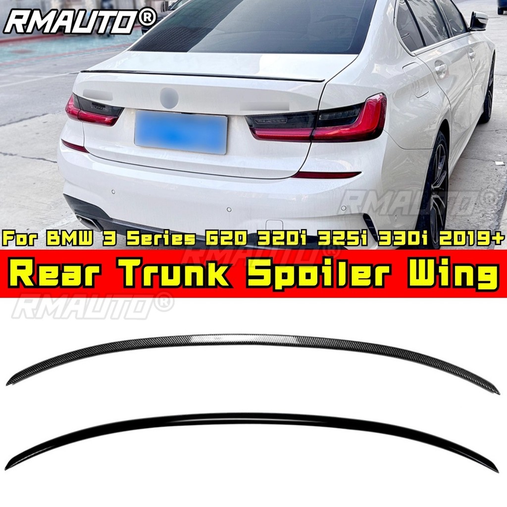 สําหรับ BMW 3 Series G20 320i 325i 330i ด้านหลังปีกสปอยเลอร์ด้านหลังสําหรับ BMW 3 Series G20 320i 32