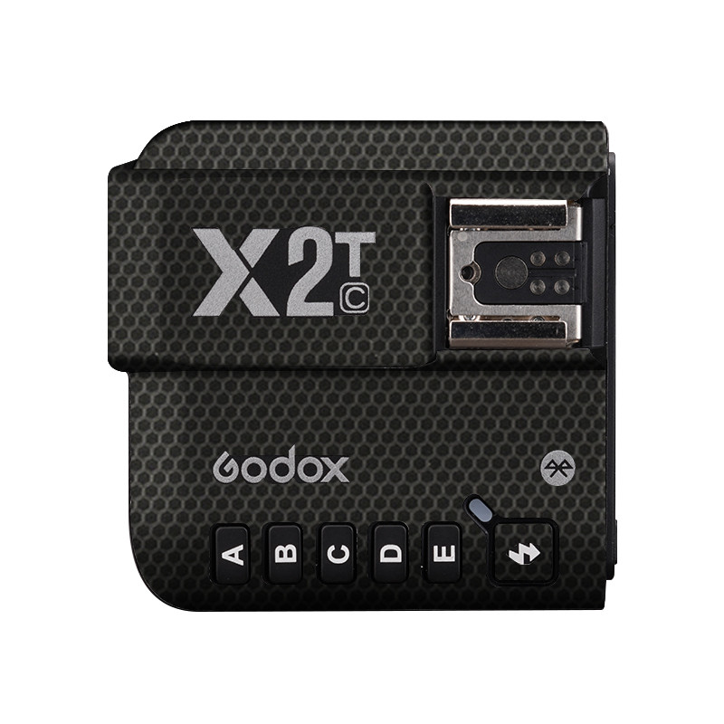 เหมาะสําหรับ Godox X2T Flash Trigger ฟิล์มป้องกัน Matte สติกเกอร์สีดําสติกเกอร์ลวงตาหนัง 3M