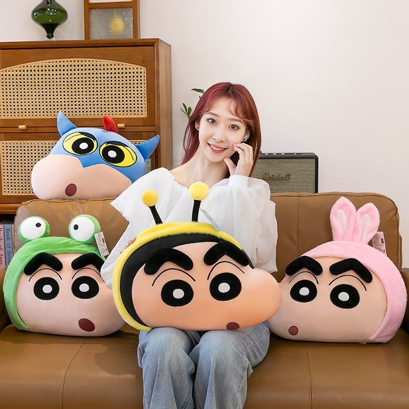 หมอนอิงน่ารักการ์ตูนตุ๊กตาคราโยน ชินจัง สำหรับนอน