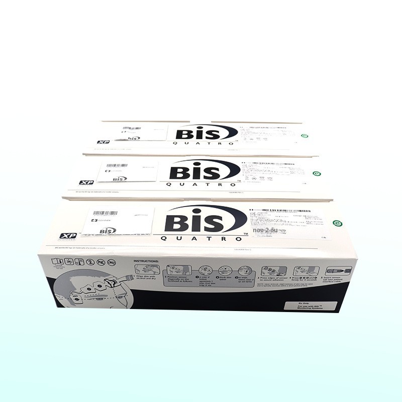 แผ่นอิเล็กโทรดเซ็นเซอร์ EEG แบบใช้แล้วทิ้ง Ke Hui BIS เซ็นเซอร์ความลึกของการดมยา 186-0106 อุปกรณ์ซ่อ