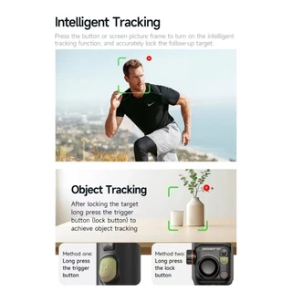 TOKQI M03 Gimbal พร้อมแสงไฟและระบบติดตามใบหน้าอัตโนมัติหมุนได้ 3 แกน พร้อมแบต 3000mAh ถ่ายวิดีโอเนียนสุดไม้กันสั่นพับได้
