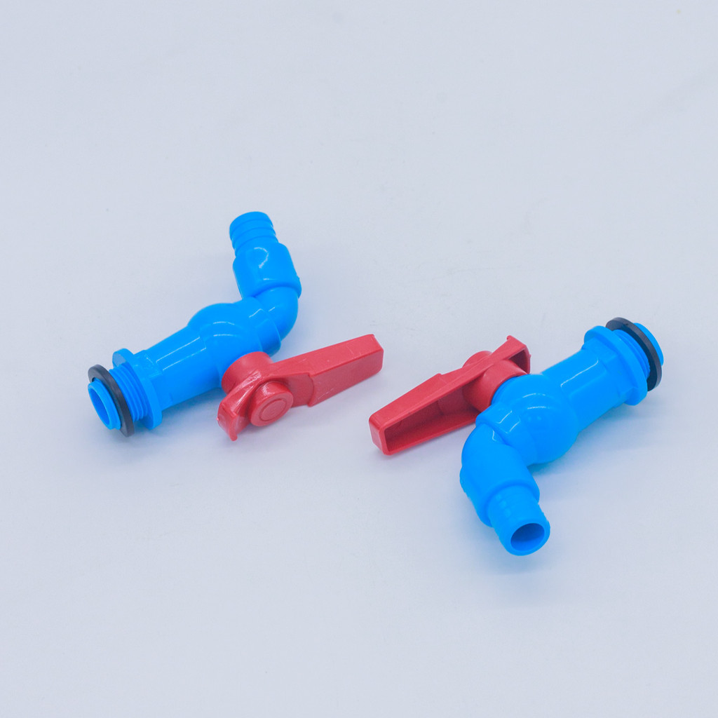 (1ชิ้น) ก็อกน้ำ PVC ATTA 1/2″ ตัวฟ้า ด้ามแดง ก็อกแฟนซี 4 หุน ก๊อกน้ำพลาสติก ก๊อกน้ำ
