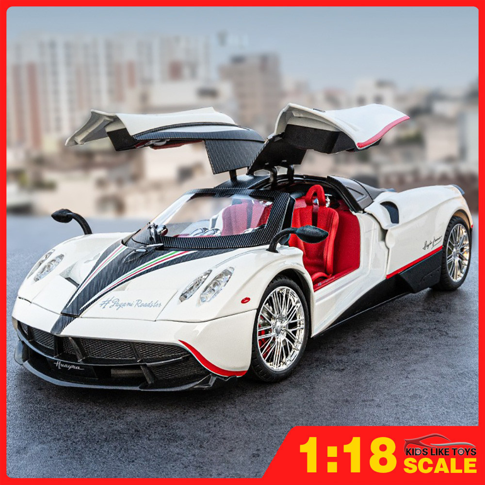 Klt โมเดลรถยนต์จําลอง 1:18 Pagani Huayra Dinastia Supercar โลหะผสม ของเล่นสําหรับเด็กผู้ชาย