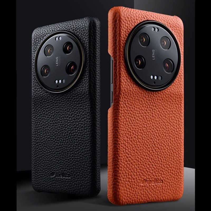 Melkco เคสโทรศัพท์มือถือหนังวัวแท้ แบบแข็ง ปิดด้านหลัง สําหรับ Xiaomi 14 Ultra Mi 13 Pro Mi12S Ultra 12 12X