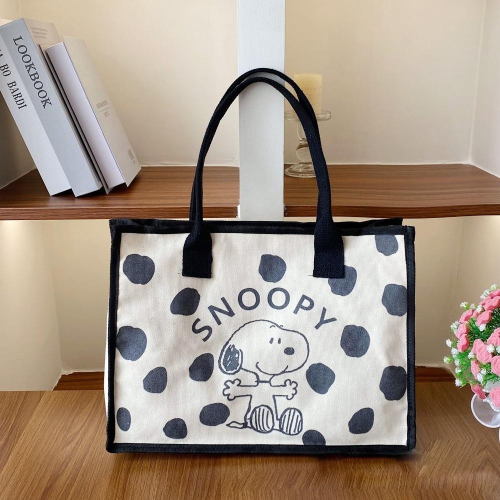 Tonfashion กระเป ๋ าผ ้ าใบความจุขนาดใหญ ่ กระเป ๋ าเดินทางอินเทรนด ์ , ขายร ้ อน Retro Casual Beach Bag Daily Life