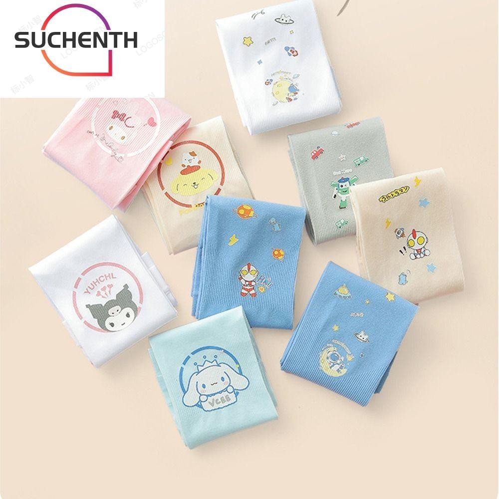 Suchenth ปลอกแขนกันแดด ป้องกันรังสียูวี ผ้าเรยอน ระบายอากาศ ลาย Melody น่ารัก สําหรับเด็ก 1 คู่