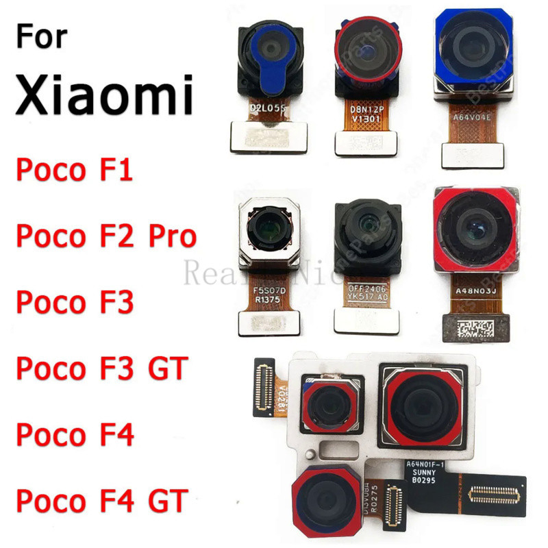 อะไหล่โมดูลกล้องด้านหลัง แบบเปลี่ยน สําหรับ Xiaomi Mi Pocophone Poco Phone F1 F2 Pro F3 F4 GT