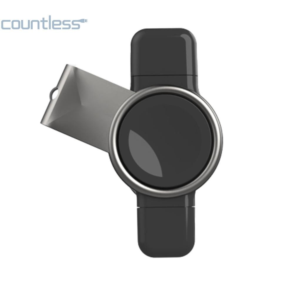 2 in 1 อุปกรณ์ชาร์จนาฬิกาข้อมือไร้สาย แบบแม่เหล็ก สําหรับ Samsung Galaxy Watch 3/4 Active 1/2 [countless.th]