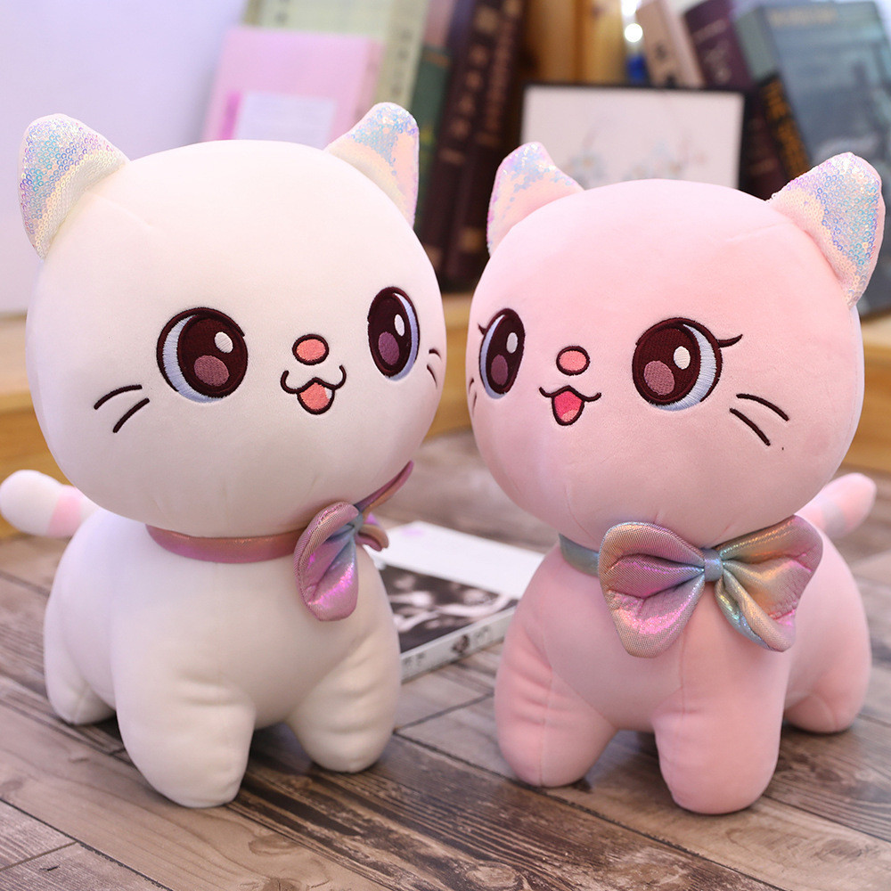 43545 ใหม่ ของเล่นตุ๊กตาแมวนอนหลับสบาย ผ้าฝ้าย ลายการ์ตูนน่ารัก ของขวัญวันเกิด สําหรับเด็กผู้หญิง 2024Đồ chơi bé trai bán chạy Labrador búp bê vải nhung jellycat đồ chơi bé gái gấu bông đồ chơi trẻ em slime labubu quần áo hoạt hình búp bê capibara lego