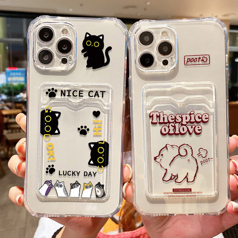การ์ด TPU for เคส Samsung A06 A55 A05 S23 S24 Ultra A03 A12 A13 A21s A22 A30 A32 A33 A34 A35 A50 A30s A52 A53 A54 A73